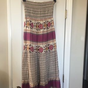 Magazine Long maxi dress